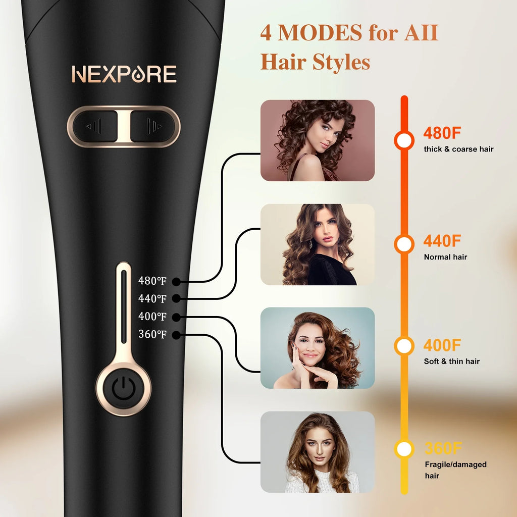 Gold 1" Rotating Barrel Curling Iron Z19588