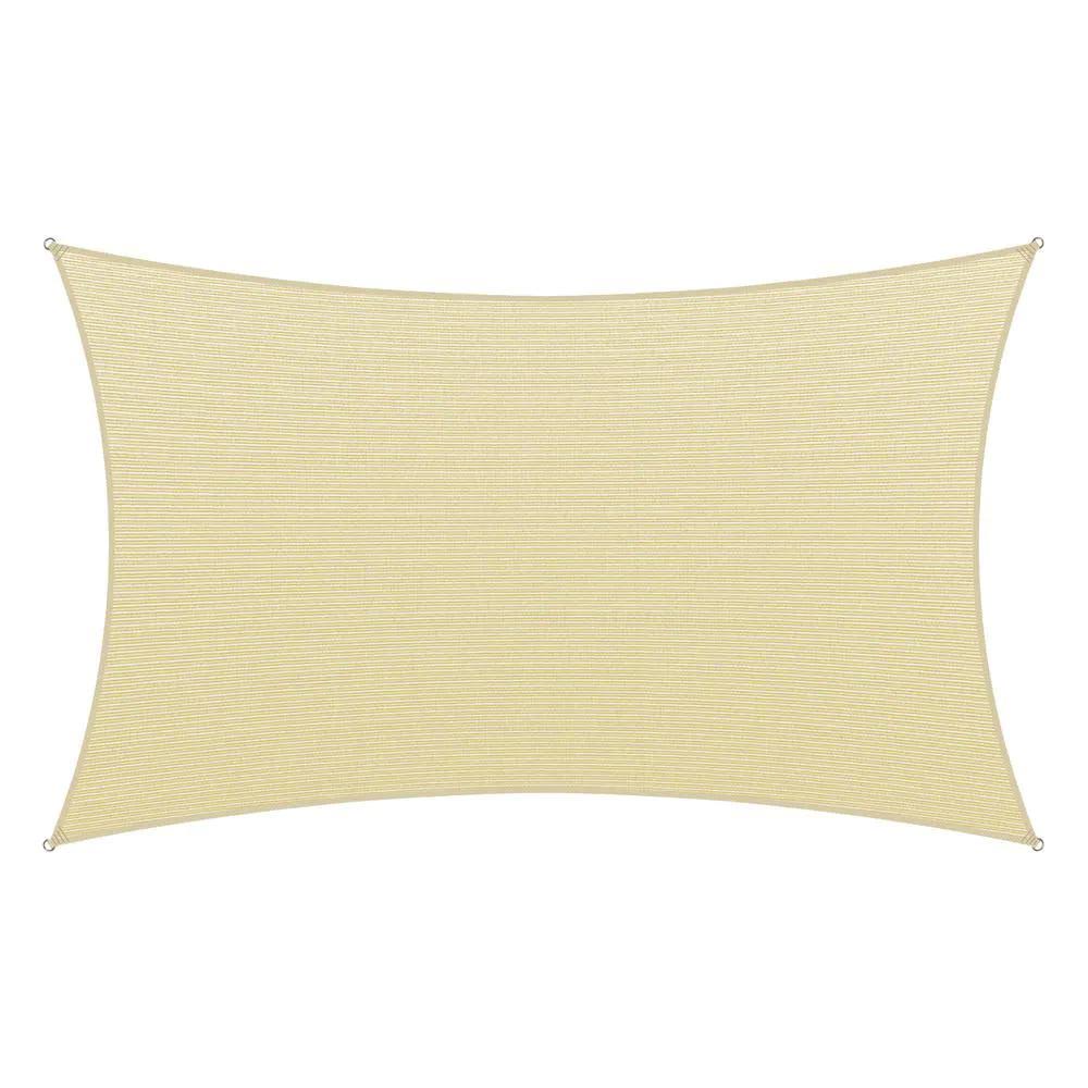 Beige Rectangle Shade Sail G418