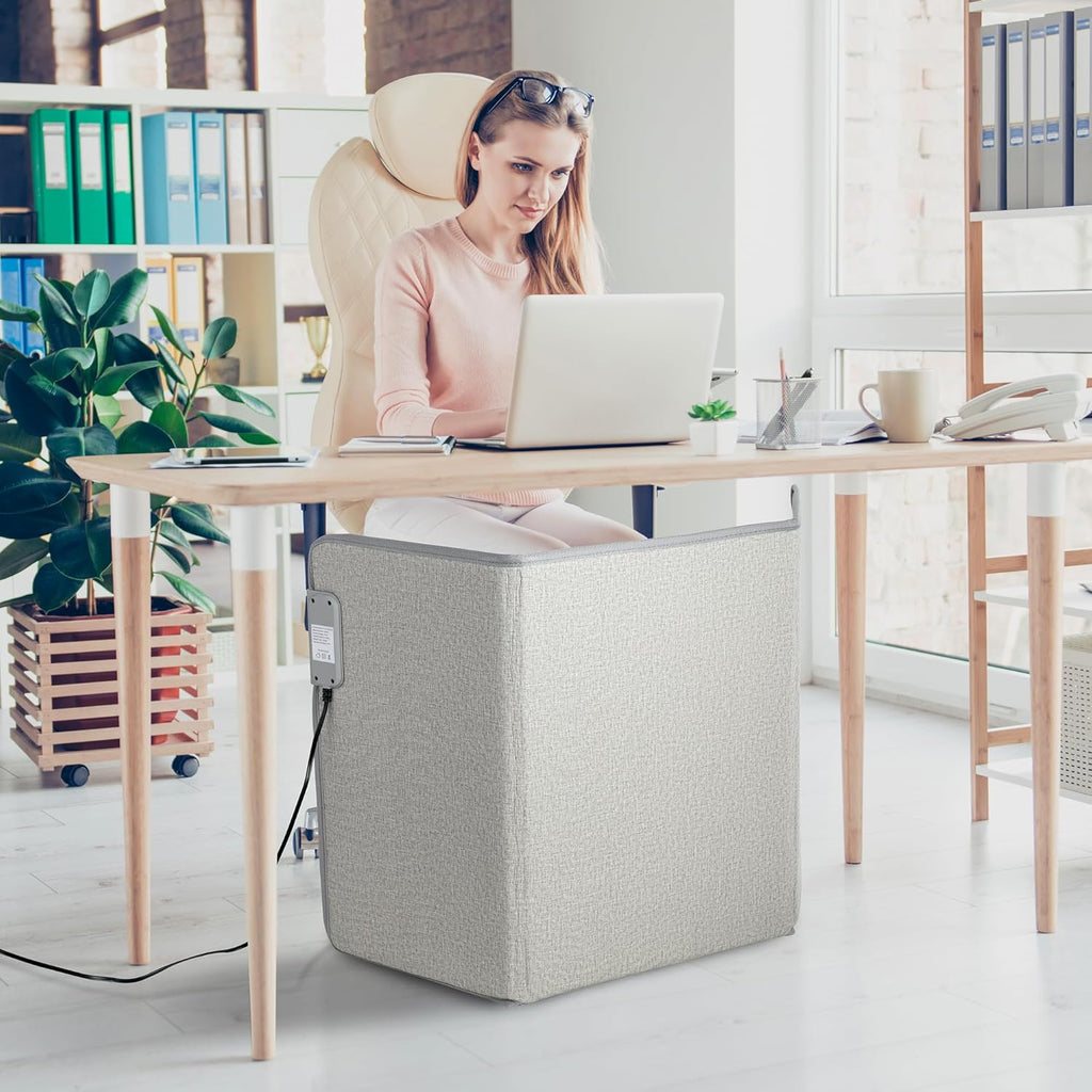 3 in 1 Space Heater with Heated Floor Mat & Side Table U629