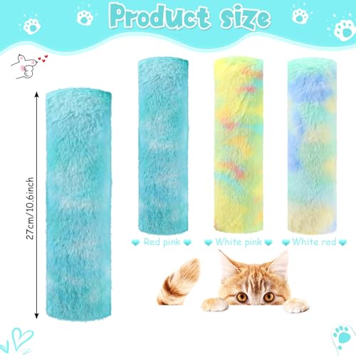 6 Pcs Catnip Cat Toy with Crinkle Sound Soft Plush A44147