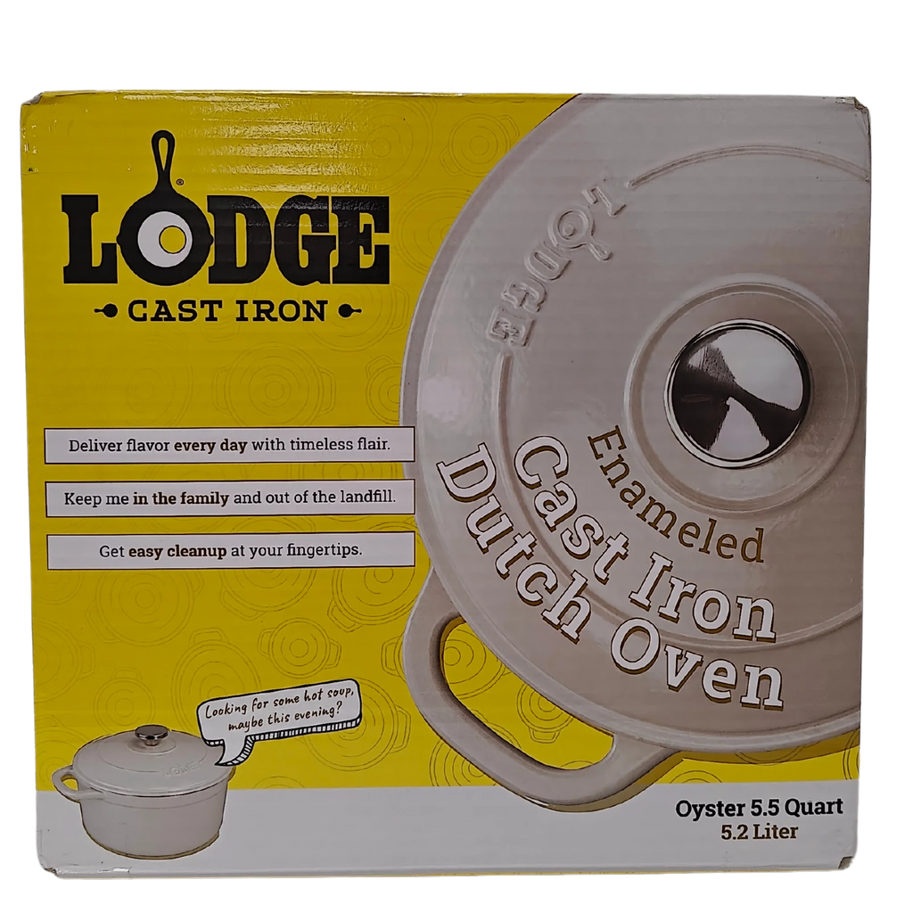 5.5 Quart Enameled Cast Iron Dutch Oven W34864