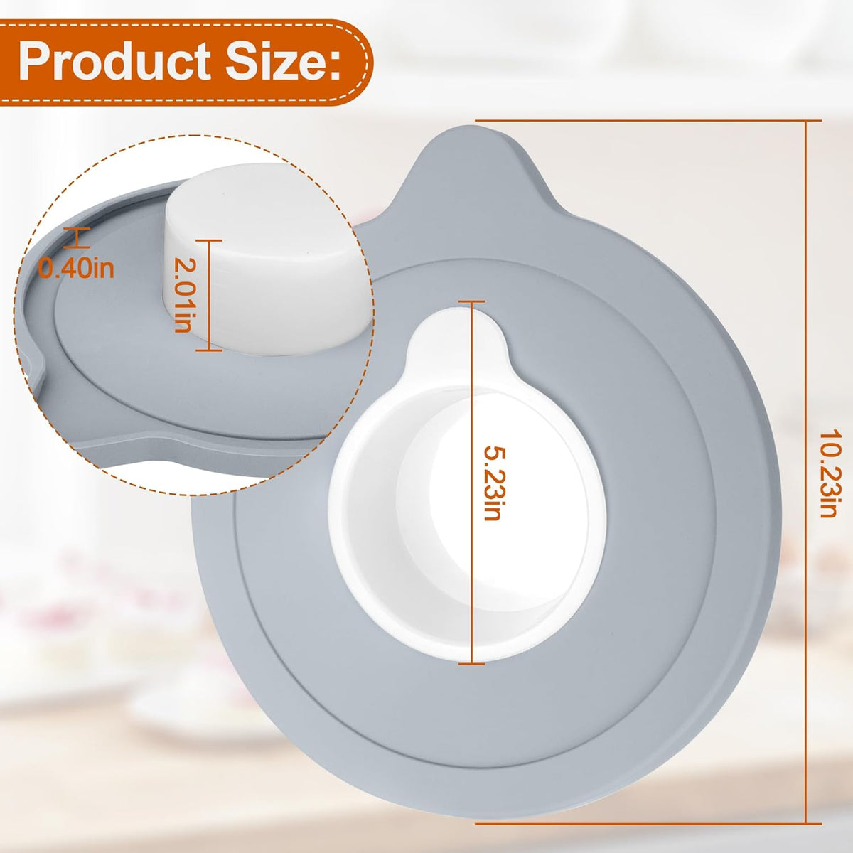 Mixer Bowl Covers for 5 Quart Tilt-Head Stand Mixers X234