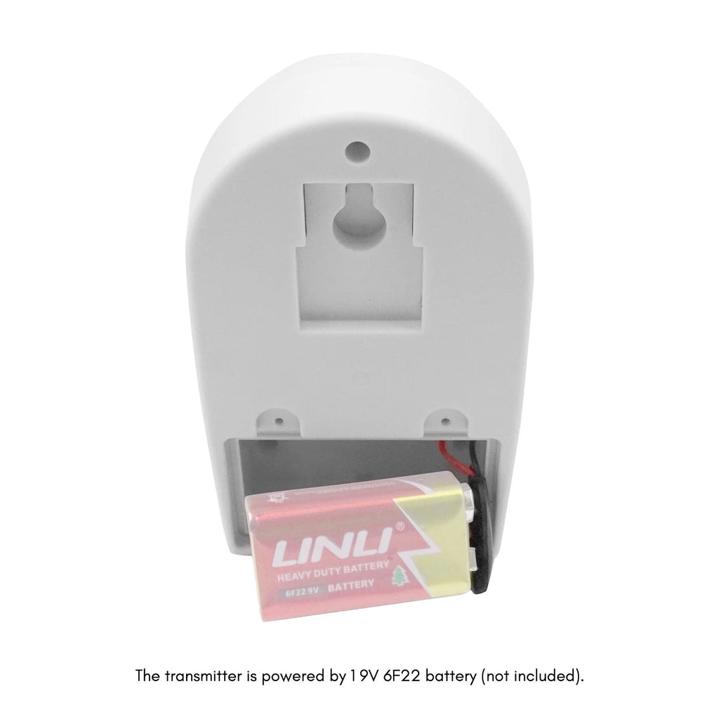 Wireless Driveway Alarm with IR Motion Sensor, 1 Receiver & 2 Transmitters L456