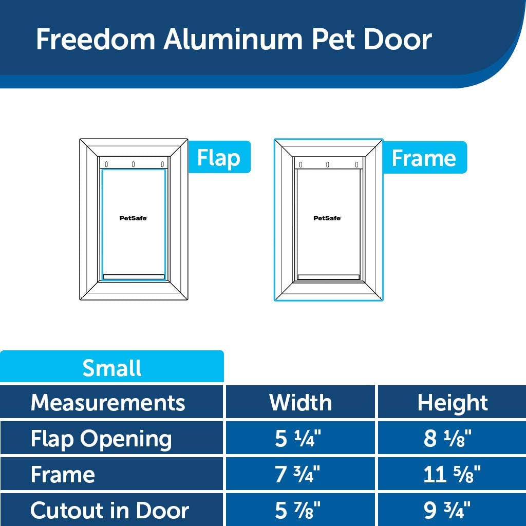 Medium Aluminum Pet Door Q503