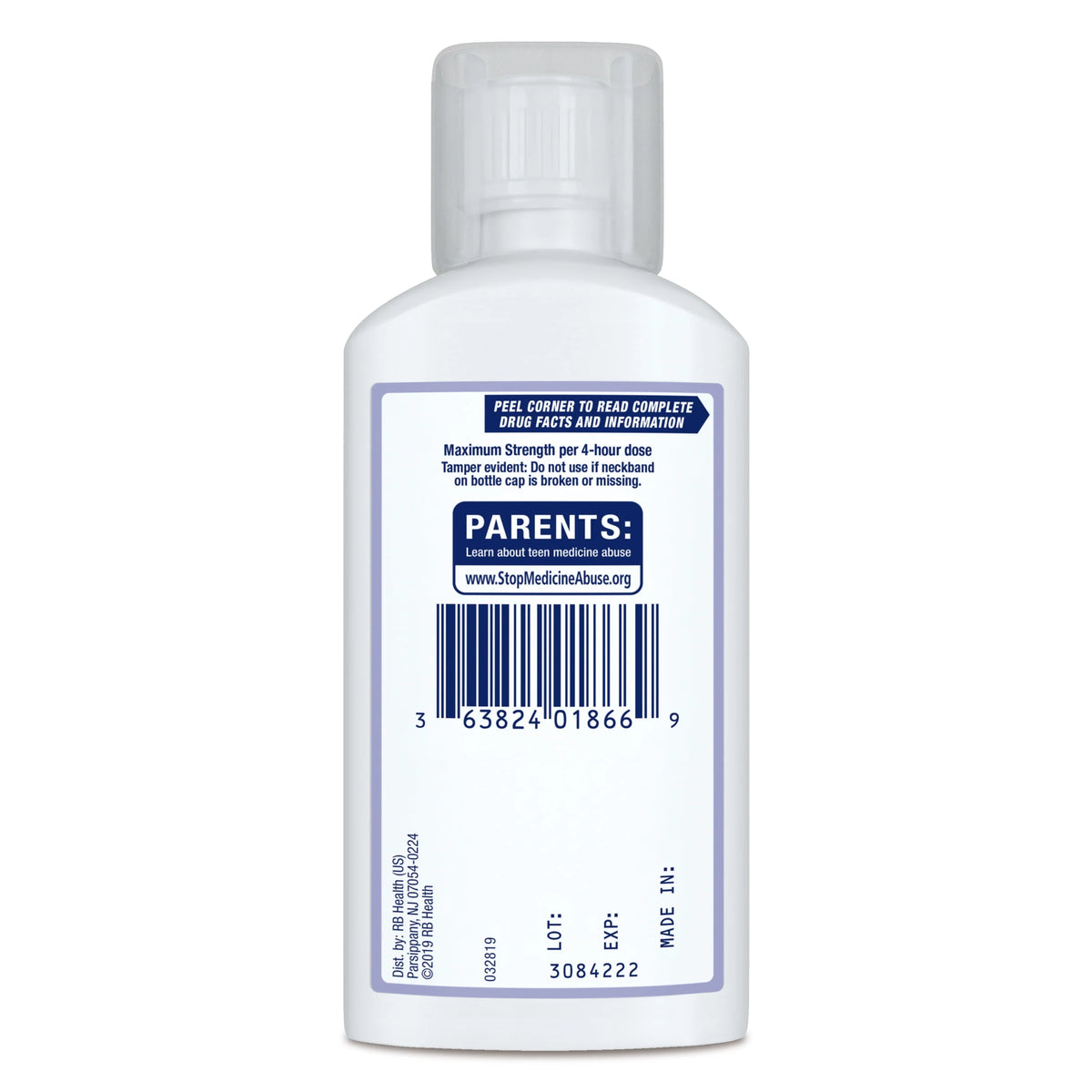Severe Congestion & Cough Cold and Flu Liquid Medicine, 6 fl oz P90084