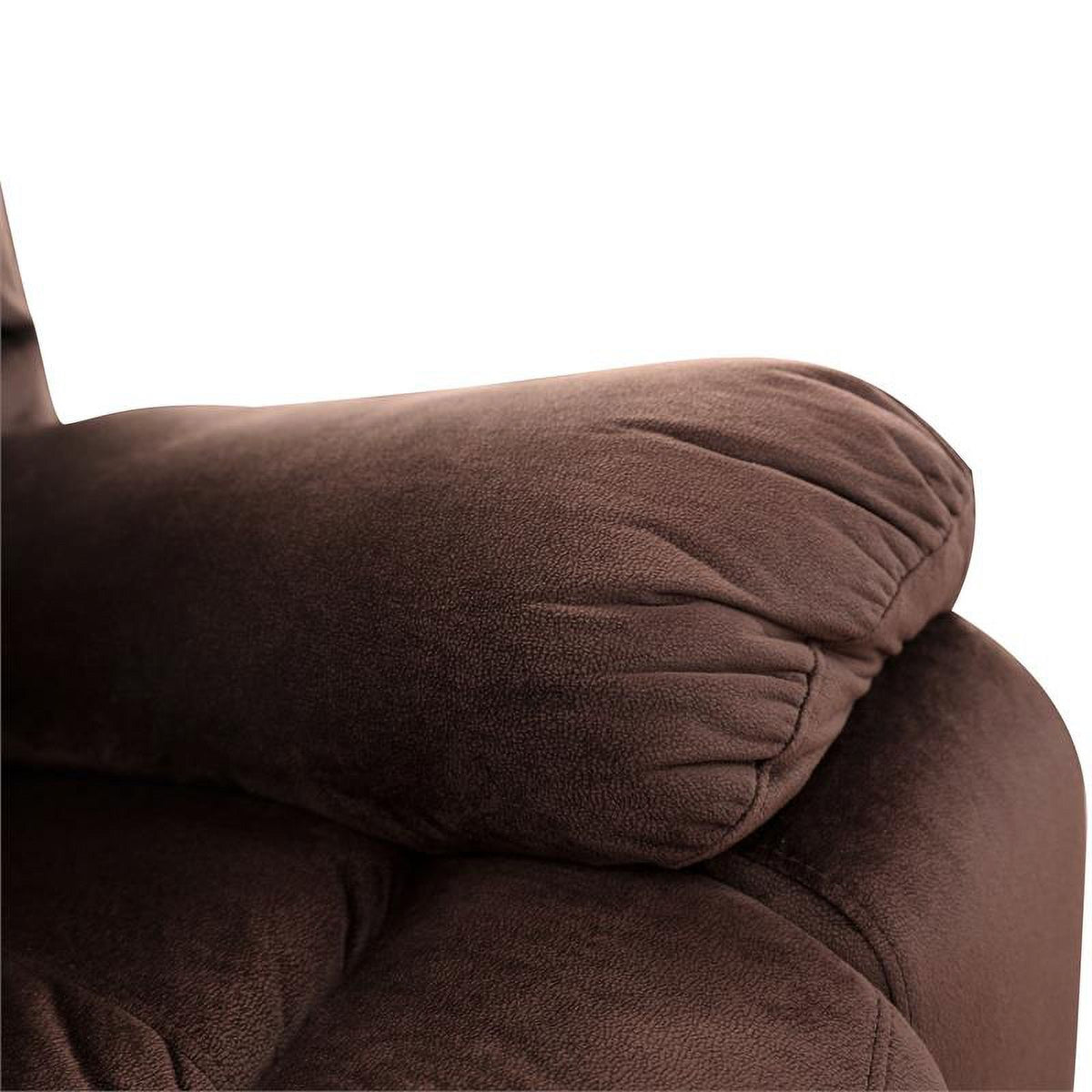 Chocolate Reclining Sofa P354