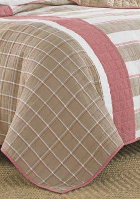 Brown Twin Quilt Z4771