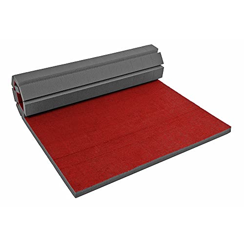 Rollout Gymnastics Mat with Grippy Gym Carpet Top Q4655