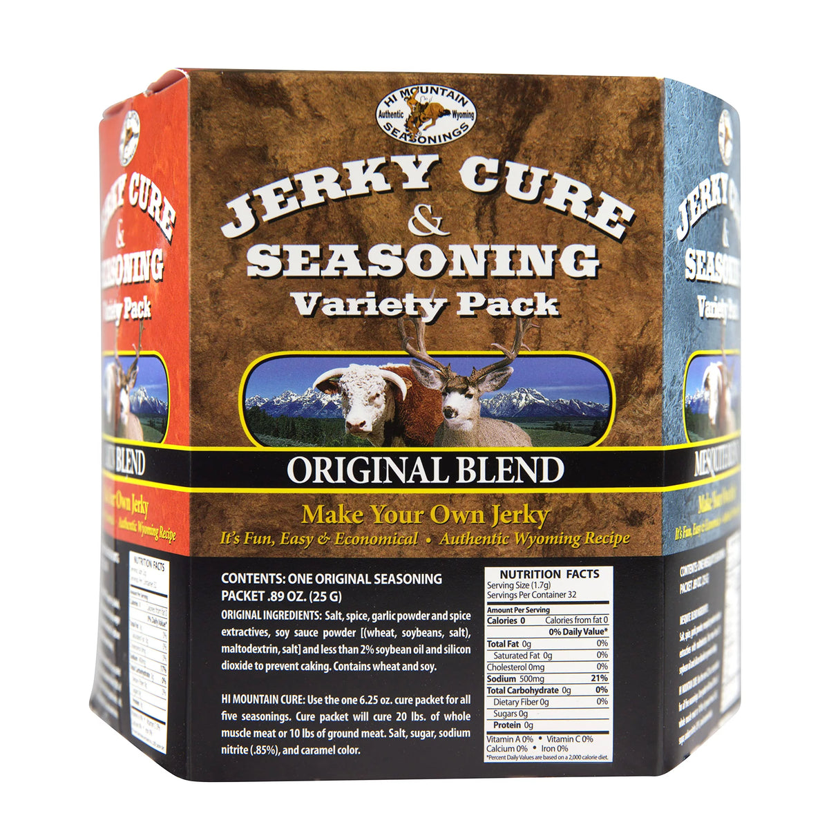 Jerky Cure & Seasoning Kit Variety Pack P361