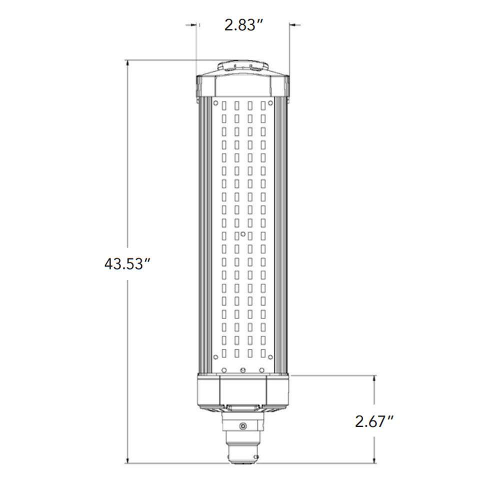 100W LED Retrofit, B22, 4000K B257