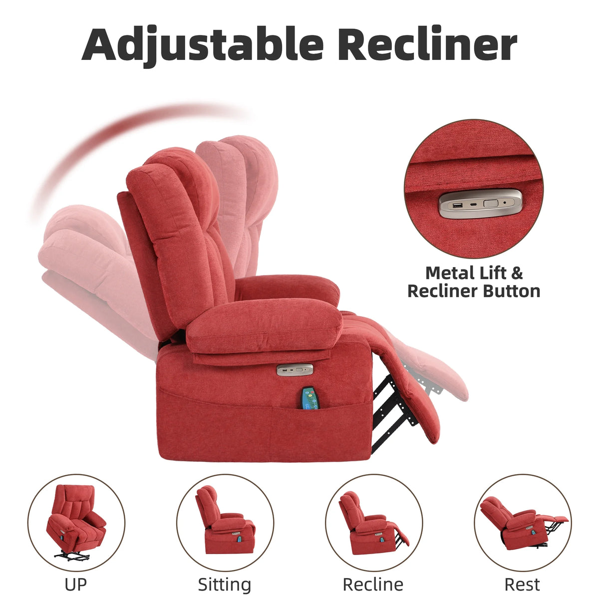 Power Lift Recliner Chair Q635