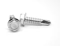 Self Drilling Screw Hex Washer Head Stainless Steel 410 Q76825