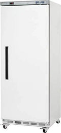 White Single Door Reach in Commercial Refrigerator 25 cu. ft. E1660