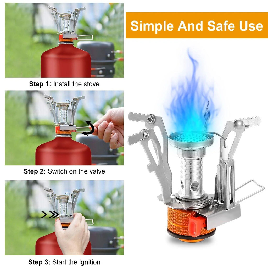 Ultralight Portable Camp Gas Stove Burner B230