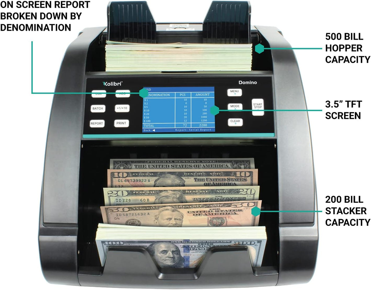 Money Counter Machine with Counterfeit Bill Detector Y774630