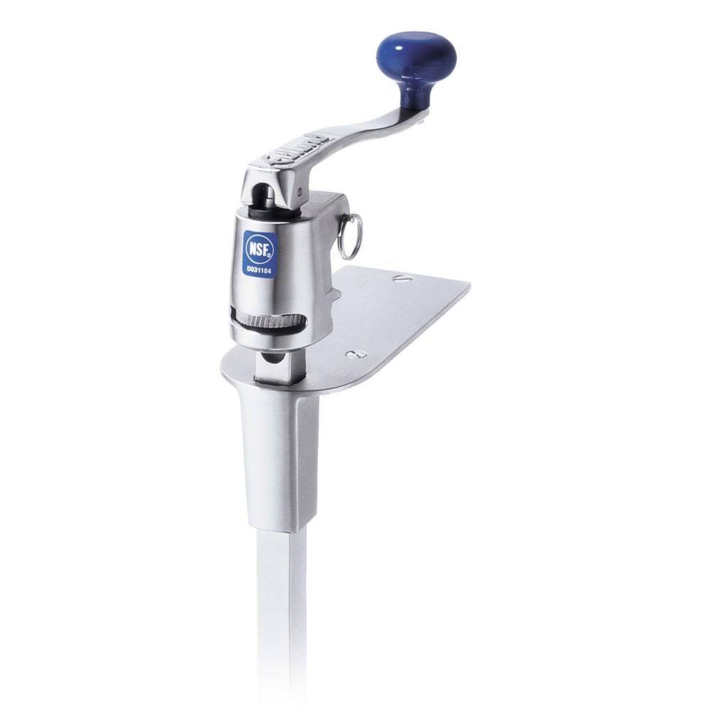 Stainless Steel Manual Can Opener with Base X28026