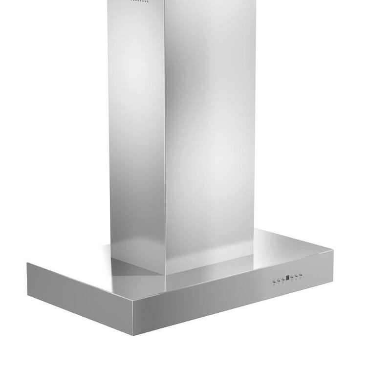 48 in. 700 CFM Ducted Island Mount Range Hood Stainless Steel E8884