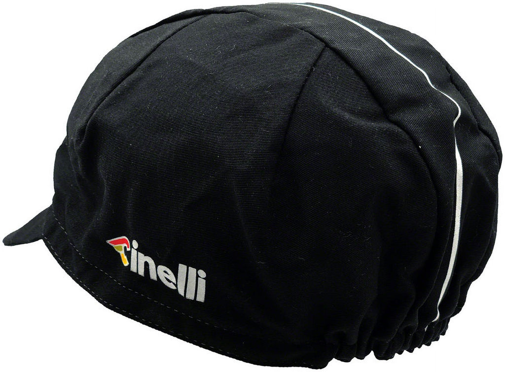 Black Cycling Cap T278