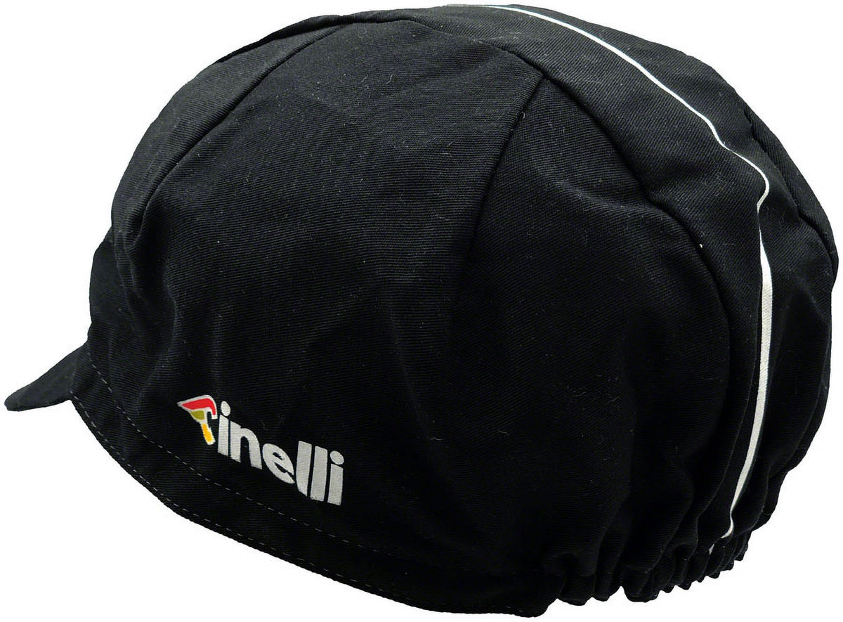 Black Cycling Cap T278
