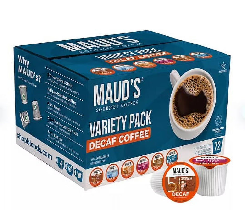 Decaf Gourmet Coffee Single Serve Cups, Variety Pack (72 ct.) I468171