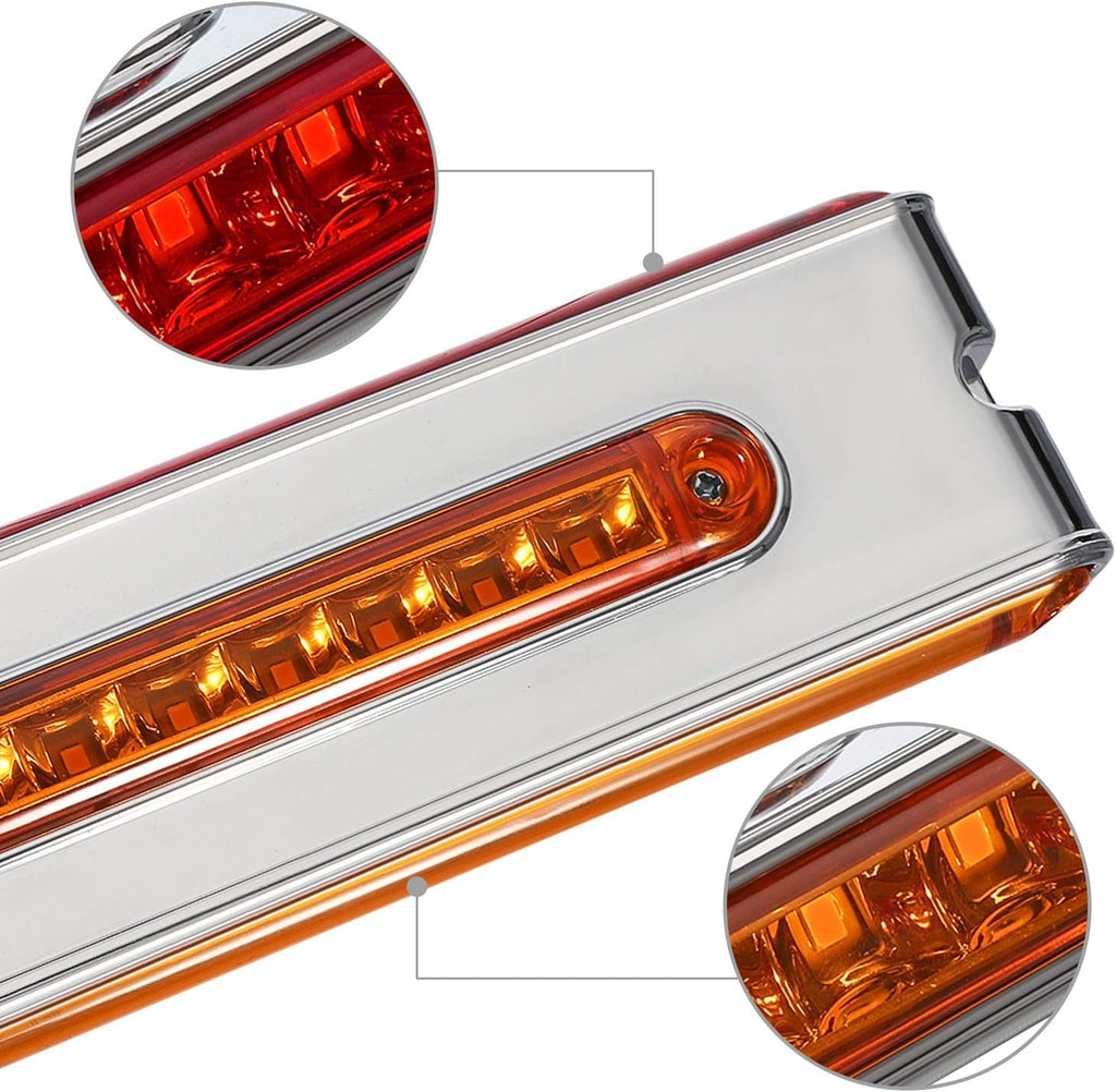 12 Inch Triple Face LED Trailer Light Bar P37651
