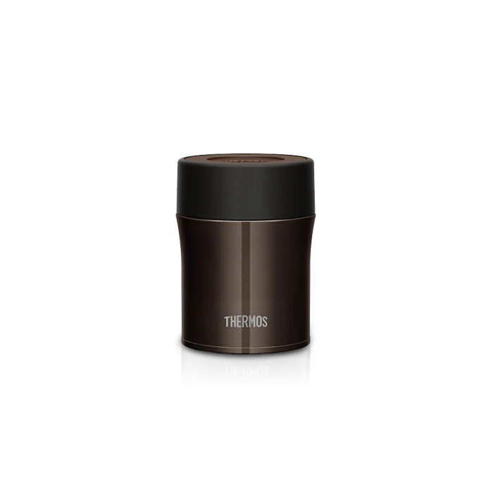 Stainless Steel Vacuum Insulated Food Container 0.5L Black E980