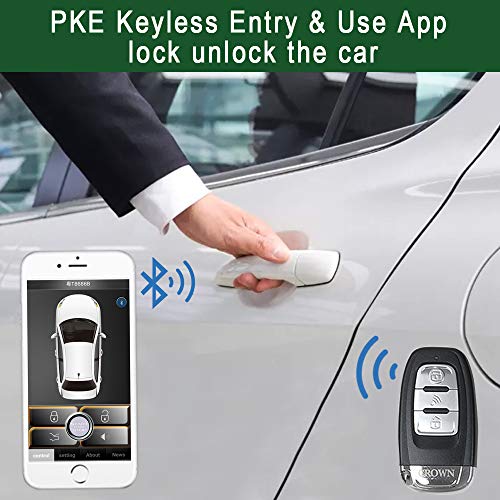 Universal Car Remote Engine Start Keyless Entry Remote Starter Kit E5732