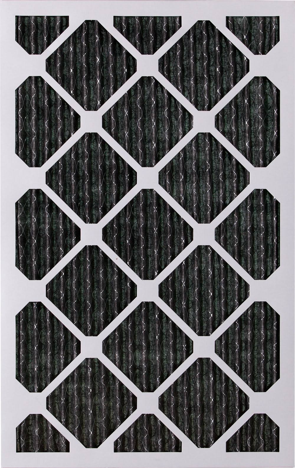 18x20x1 MERV 8 Pleated Carbon Air Filters 6 Pack D651