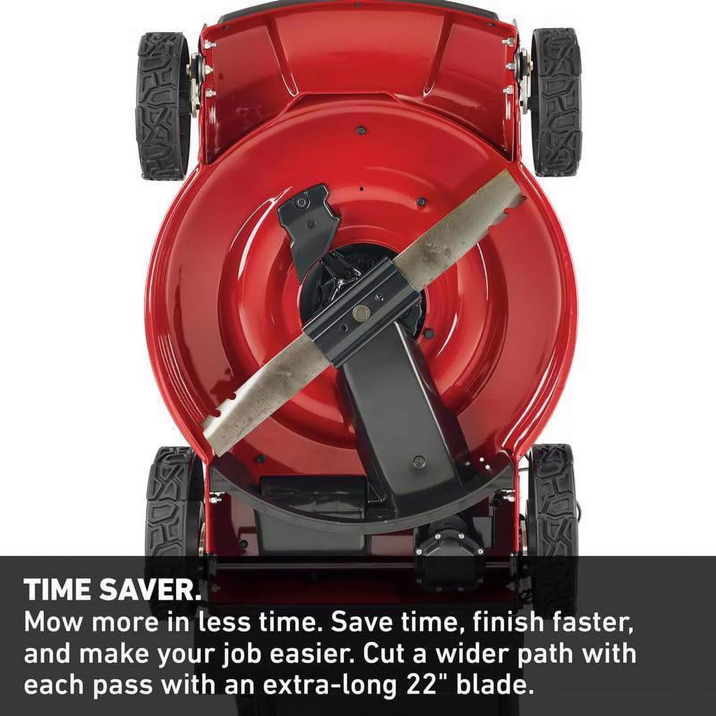 22 in. 150 cc Gas Self-Propelled Lawn Mower W539