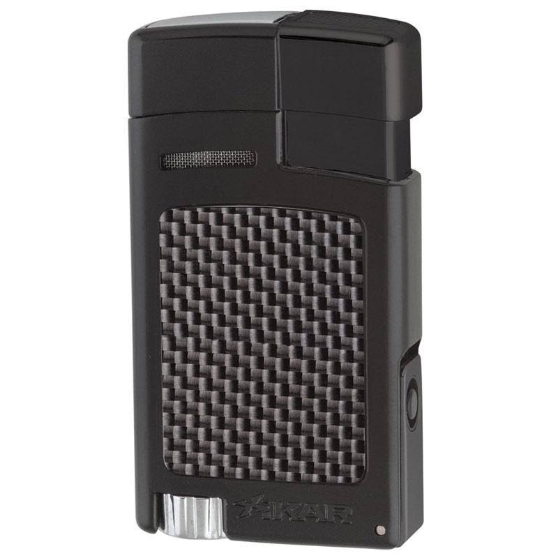 Black Carbon Fiber Jet Flame Lighter I102
