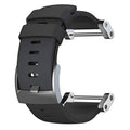 Black Flat Silicone Strap M7846
