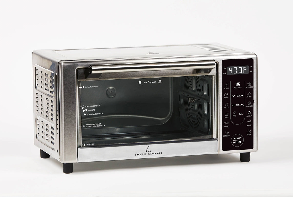 Stainless Steel Toaster Oven AirFryer, 1500 Watts U67562