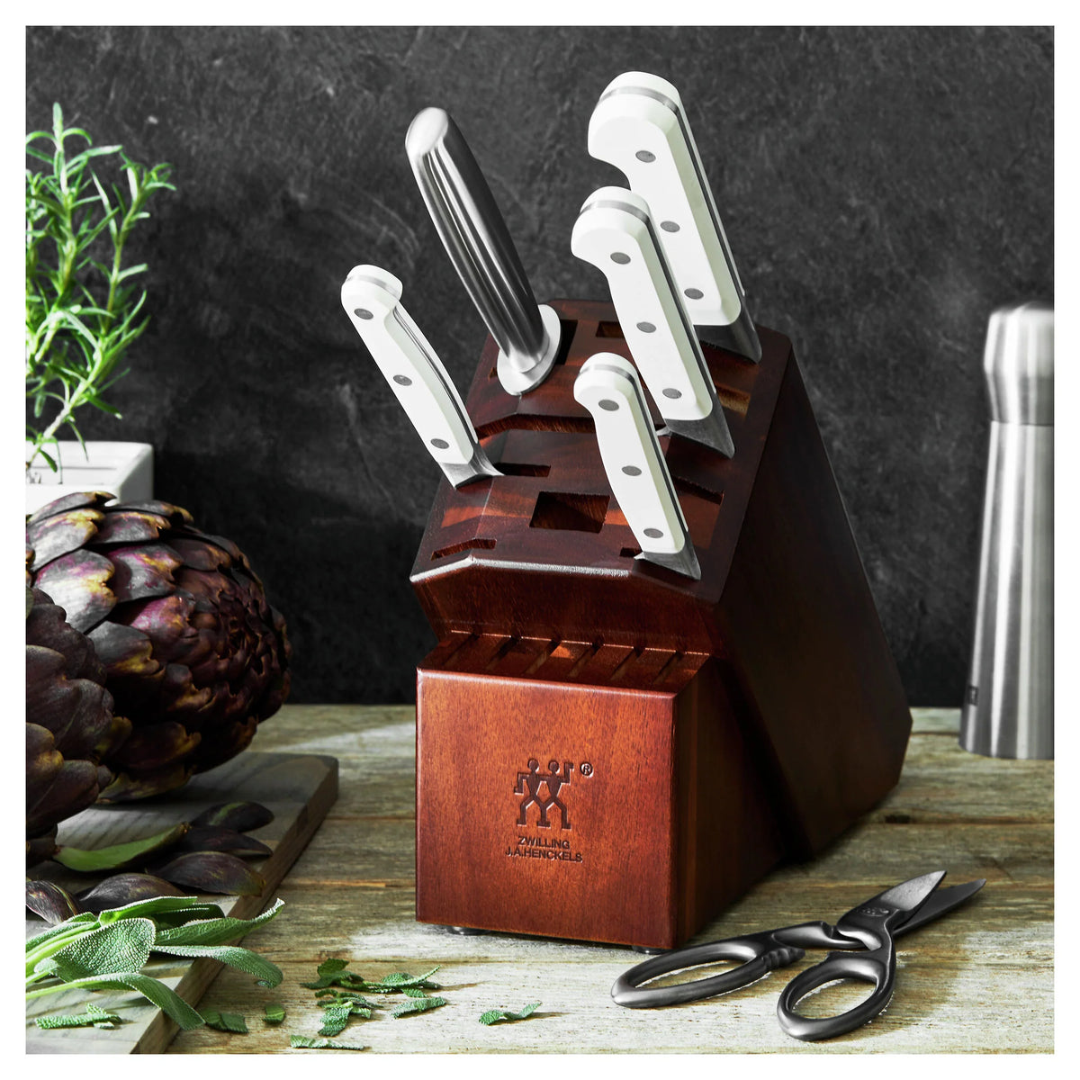 7pc Self Sharpening Knife Set J981