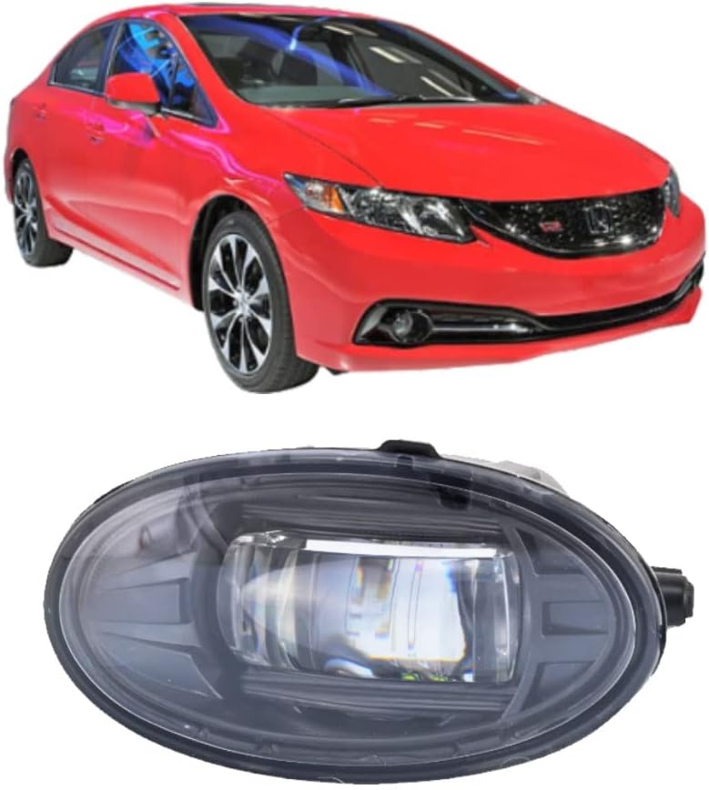 LED Fog Lights for 2013-2015 Honda Civic 4DR Sedan Y839866