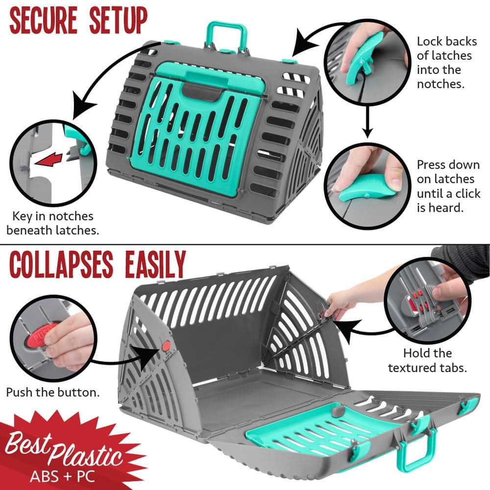 Foldable Travel Cat Carrier F706236
