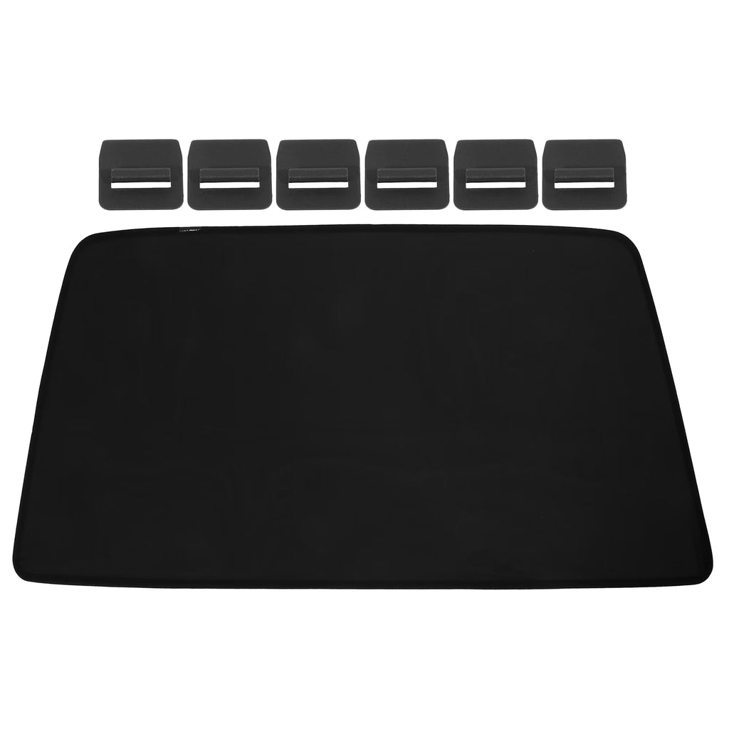 Black Foldable Sunroof Cover Net for Tesla Model X V8925