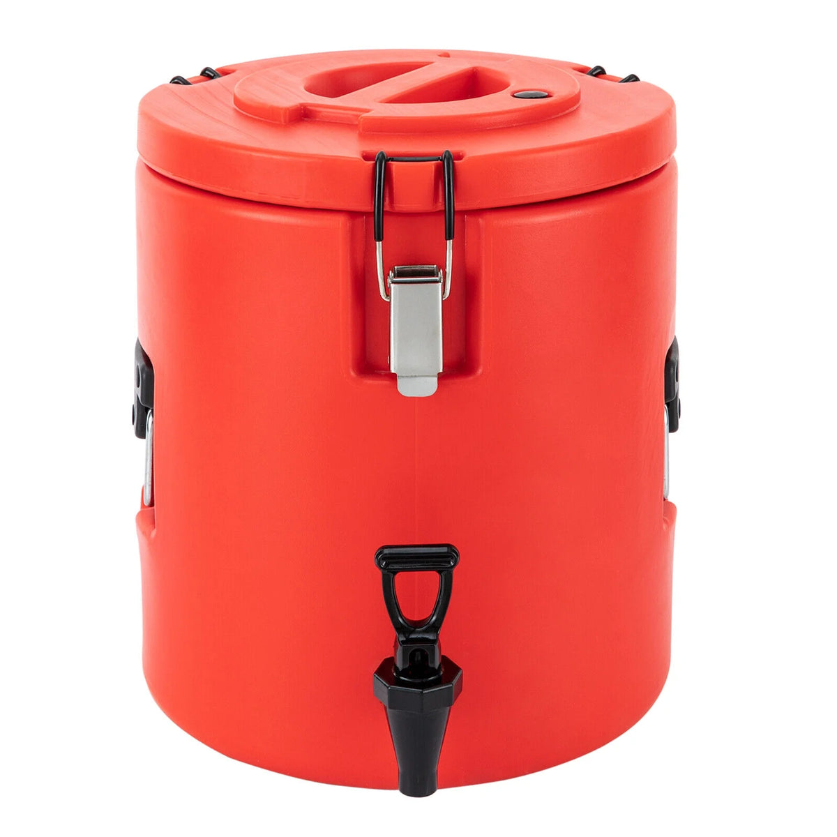 15L Round Stainless Steel Insulated Beverage Dispenser with Lid Y352
