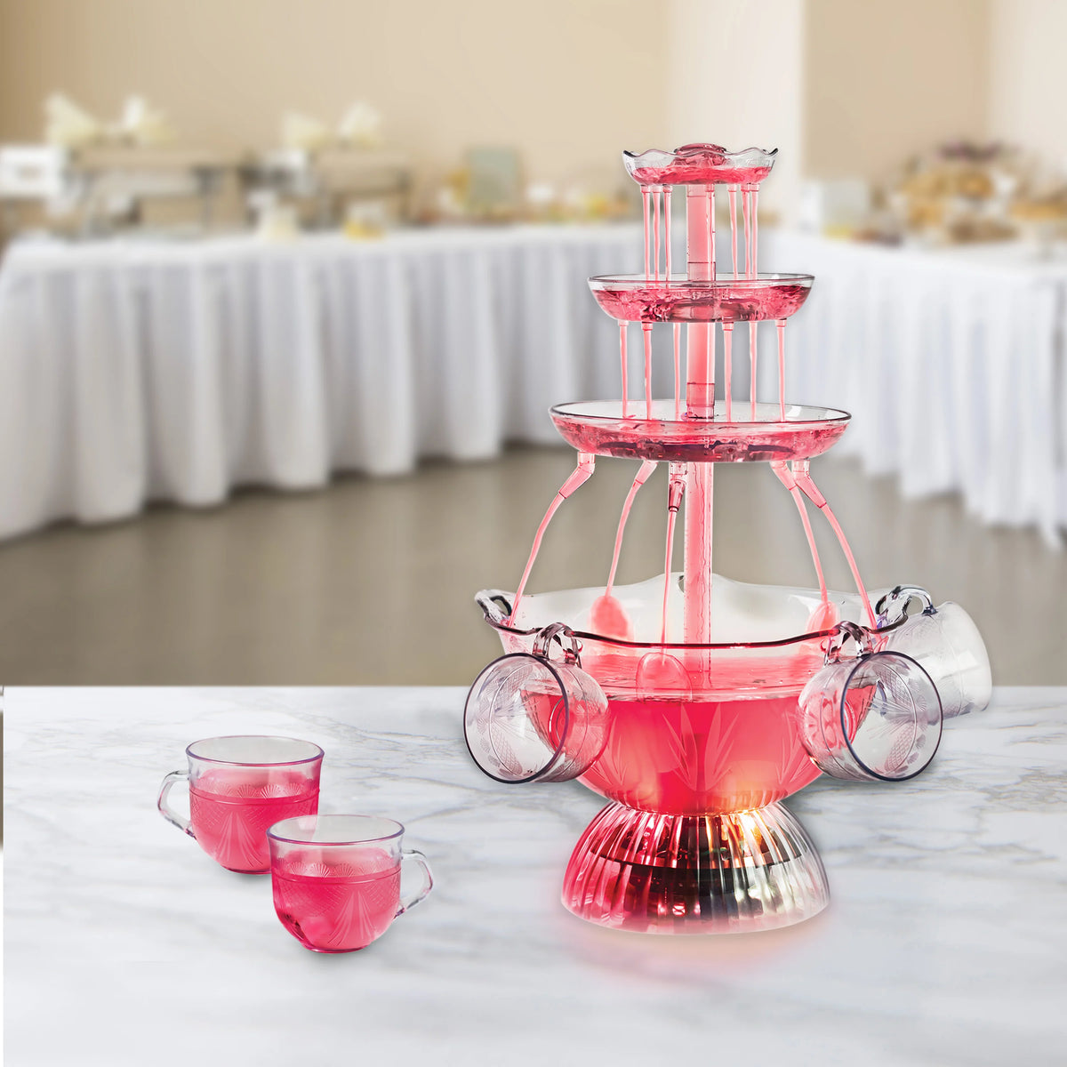 Lighted Party Fountain N986