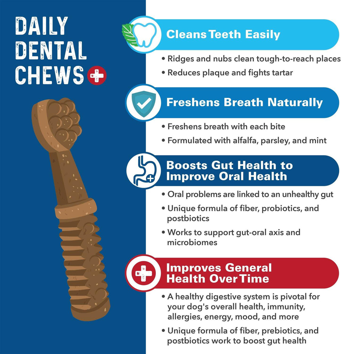 Daily Dental Chews Dogs S13351
