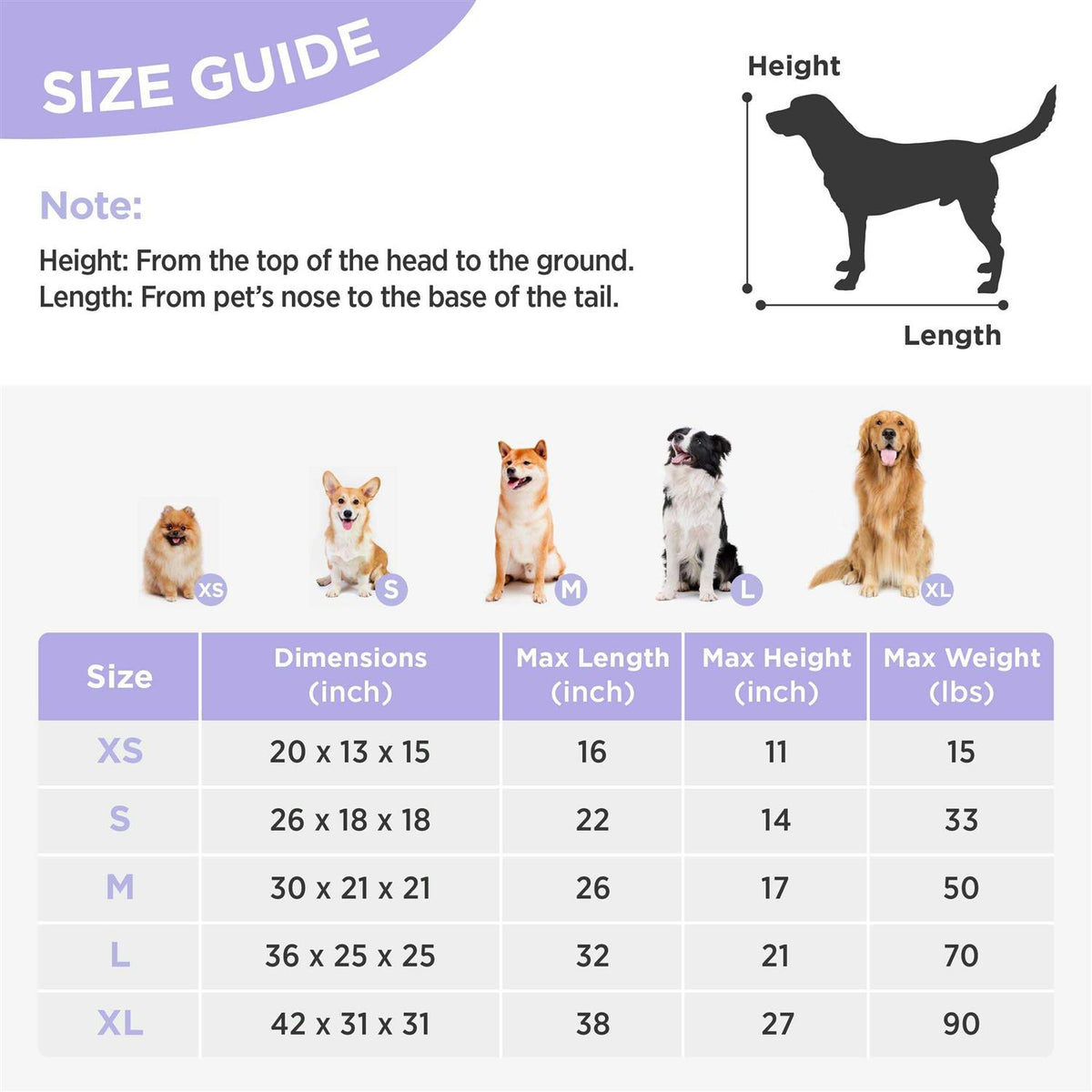 Collapsible Dog Crate H6090