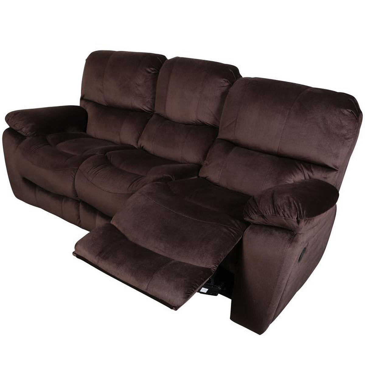 Chocolate Reclining Sofa P354