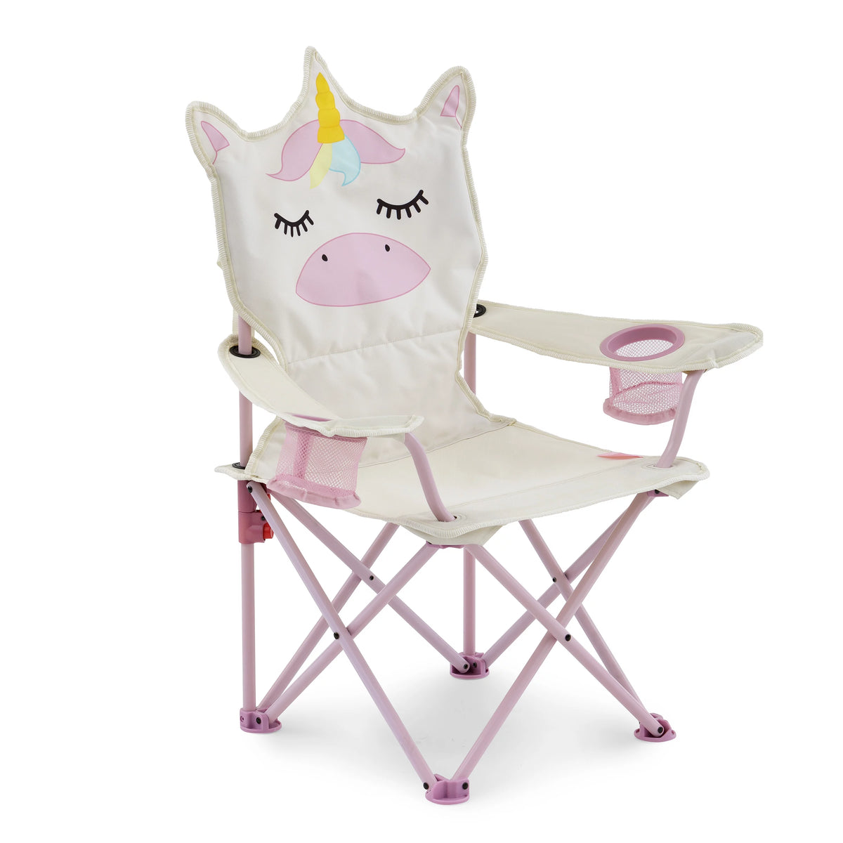 Pink Off-White Kid's Camping Chair H6812
