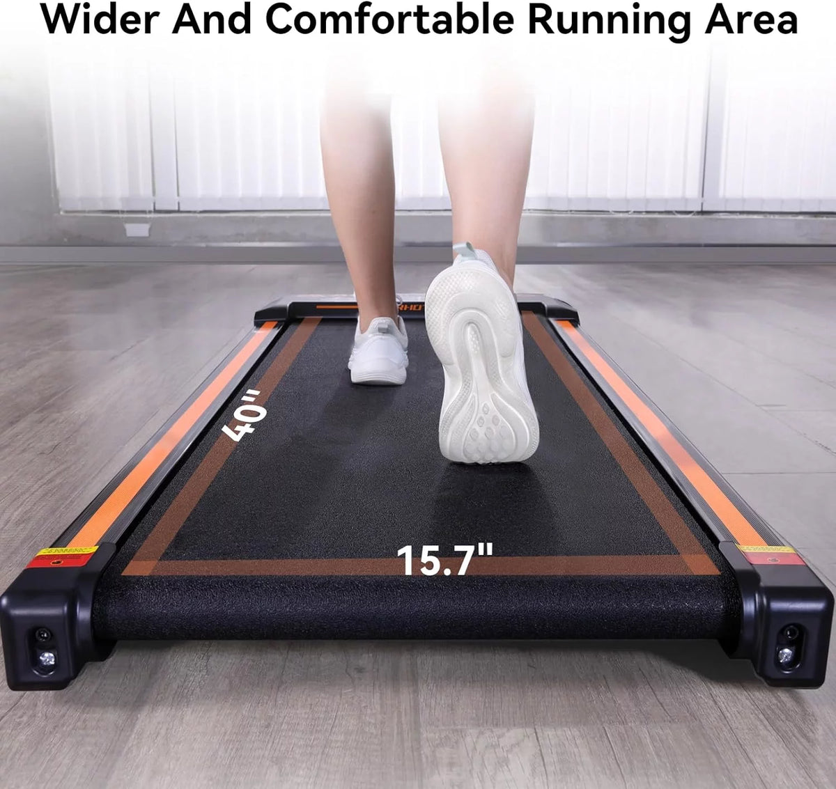 2 in 1 Under Desk Treadmill with Remote Control and LED Display T874338