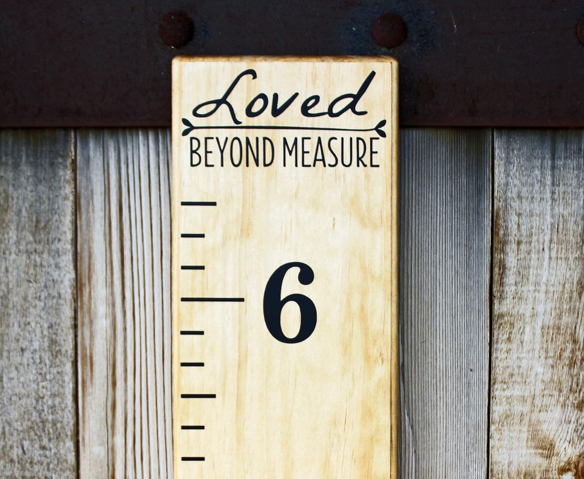 Vinyl Growth Chart Ruler Decal Kit Pack of 2 G97437