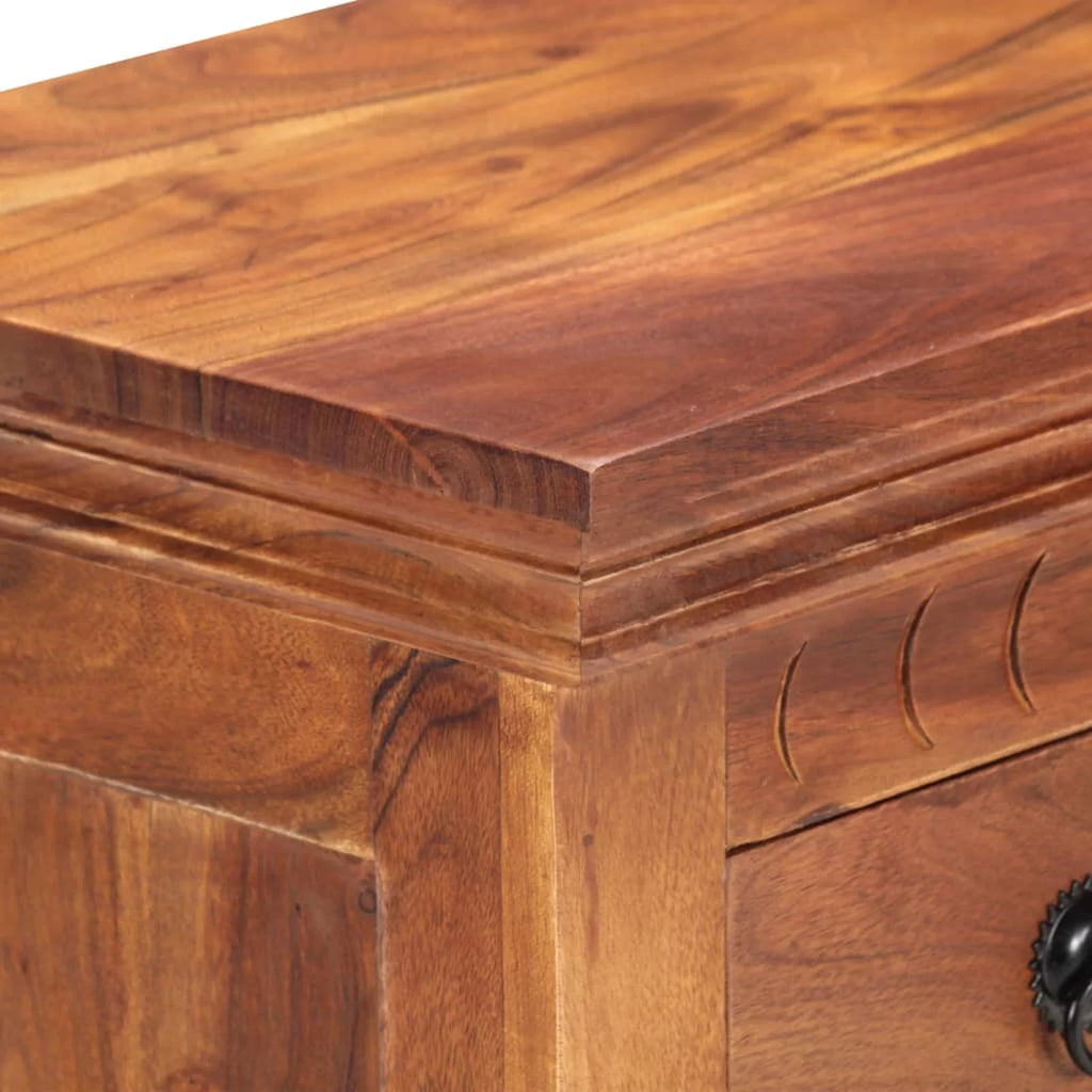 Solid Acacia Wood Sideboard Q39461