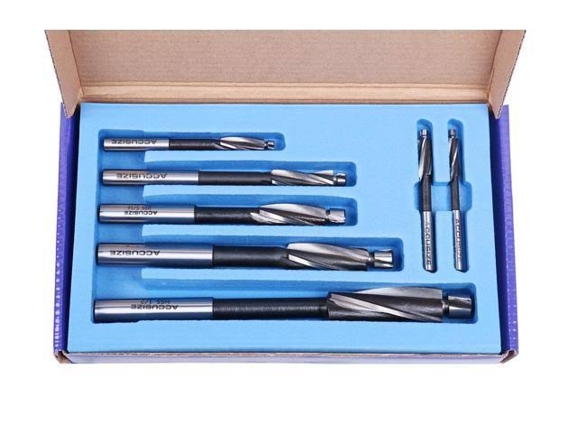 H.S.S. 3 Flute Straight Shank 7 PC Counterbore Set D2137