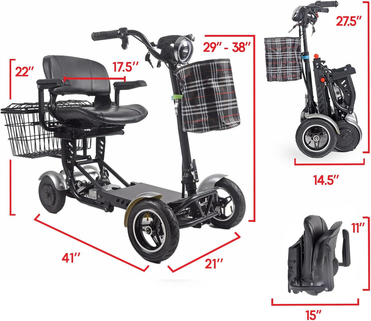 All Terrain 4 Wheel Mobility Scooter F2309