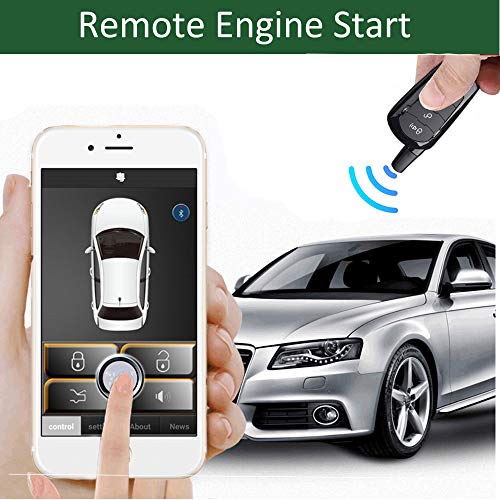 Universal Car Remote Engine Start Keyless Entry Remote Starter Kit E5732