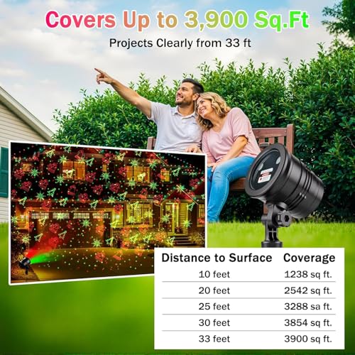 Red and Green LED Star Show Projector Light S56922