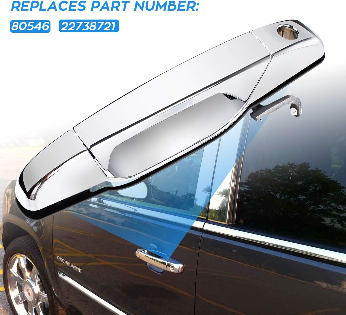 Exterior Door Handle Front Driver Side Replacement O27246